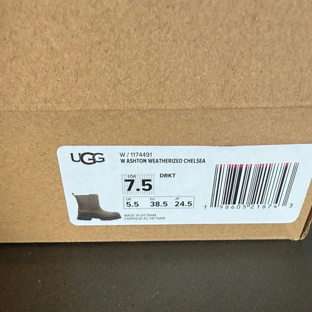 UGG Women's Dark Brown Winter Boots - Picture 2 of 7
